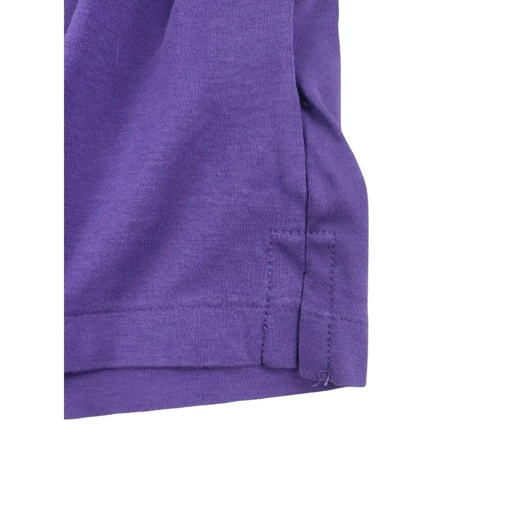 Polo Ralph Lauren Classic Fit Purple Short Sleeve Polo Multicolor Pony Men's L